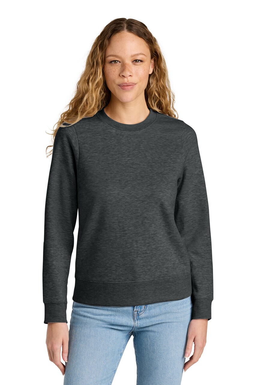 District® Womens V.I.T. Fleece Crew Soft Comfortable Stylish Pullover